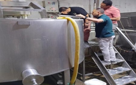 حملات مراقبة تكشف عن مخالفات غذائية وإشغالات في طريق المنيا