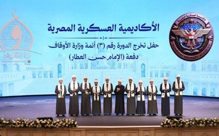 خريجو دفعة الإمام حسن العطار من أئمة الأوقاف يعبرون عن شكرهم للرئيس السيسي