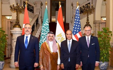 عبد العاطي يستعرض مع نظرائه السعوديين والأتراك وكبير مستشاري ترامب آخر التطورات الإقليمية