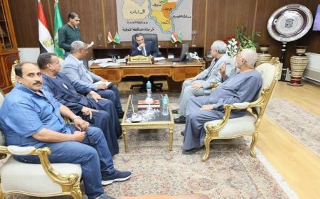 محافظ المنوفية يجتمع مع أهالي قويسنا وشبين الكوم لاستعراض مطالبهم واحتياجاتهم
