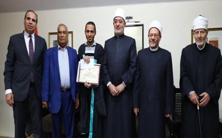 مفتي الجمهورية يؤكد الاحتفاء بحفظة القرآن الكريم هو تكريم لأهل الله وخاصته
