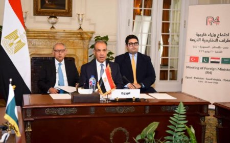 اجتماع وزراء خارجية الدول الأربع الإقليمية في القاهرة يفتح أفق التعاون المشترك