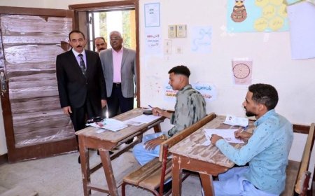محافظ سوهاج يزور لجان الثانوية العامة ويؤكد توفير كافة سبل الراحة للطلاب