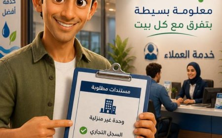تعرف على المستندات الضرورية لتعاقد عدادات المياه للوحدات غير المنزلية مع فيديو توضيحي