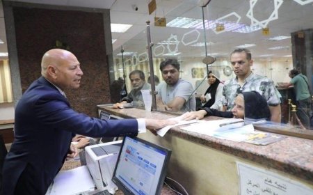 جولة محافظ القاهرة في المركز التكنولوجي لمجمع أحياء شبرا والساحل لتعزيز الخدمات الرقمية