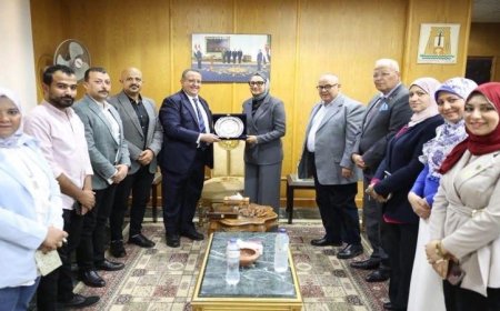 محافظ الوادي الجديد تتعاون مع نقابة المهندسين لتعزيز خطط التنمية المستدامة