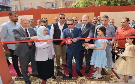 محافظ المنوفية يدشّن افتتاح مدارس جديدة في مدينة منوف لتعزيز التعليم