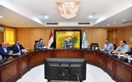 محافظ الفيوم يؤكد أهمية الالتزام بالجداول الزمنية لإنجاز مشروعات القرض الأوروبي
