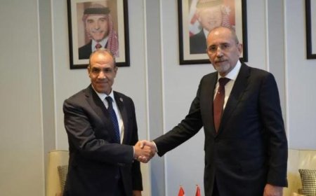 وزير الخارجية يلتقي نظيره الأردني ويشددان على أهمية استكمال خطة ترامب لحل أزمة غزة