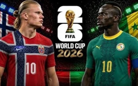 صدام مثير بين مانيه وهالاند في مباراة السنغال والنرويج بمونديال 2026