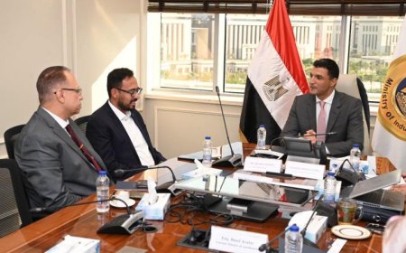 وزير الصناعة يلتقي مع جوتن مصر لبحث استراتيجيات التوسع وتعزيز التصنيع المحلي للدهانات