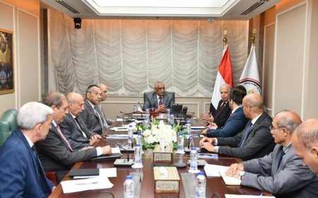 وزير الدولة للإنتاج الحربي يناقش تطورات التعاون مع شركة يونانية جديدة