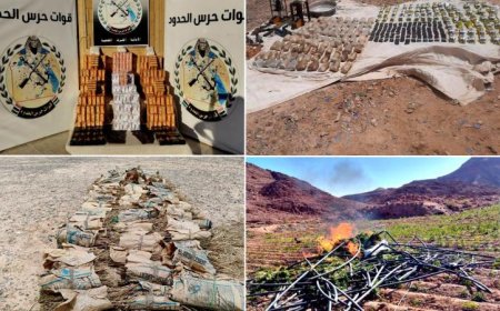 قوات حرس الحدود تعزز جهودها الأمنية في جميع الاتجاهات الاستراتيجية للدولة