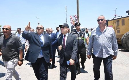 محافظ الغربية يجري جولة تفقدية على المعدات والسيارات ويؤكد استعداد المحافظة لمواجهة الأزمات