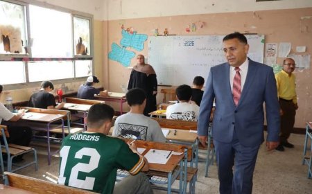 محافظ القليوبية يجري جولة تفقدية لامتحانات الثانوية العامة في المحافظة