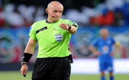 مارشينياك البولندي يقود مباراة مصر وإيران تحكيميا