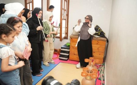قافلة الثقافة الكورية تصل إلى دمياط في يوم مليء بالتعلم والتجارب التفاعلية