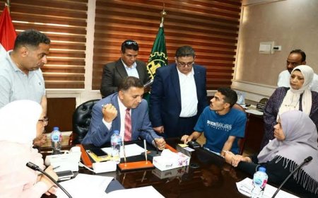 محافظ القليوبية يعلن عن توفير فرص عمل وكرسي متحرك لذوي الهمم
