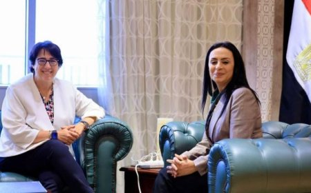 وزيرة التضامن تعقد اجتماعًا مهمًا مع رئيسة مجلس أمناء مؤسسة مدارس البكالوريا الدولية في مصر