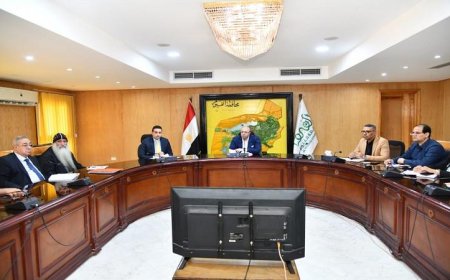 محافظ الفيوم يكشف عن تطورات مشروع القطار الكهربائي السريع وأهم آخر المستجدات