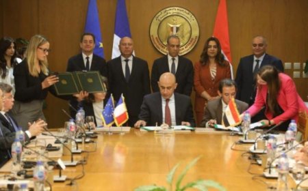 وزير التعليم يوقع اتفاقيتين لإنشاء مدرستين متميزتين للتكنولوجيا التطبيقية في وردان وبدر