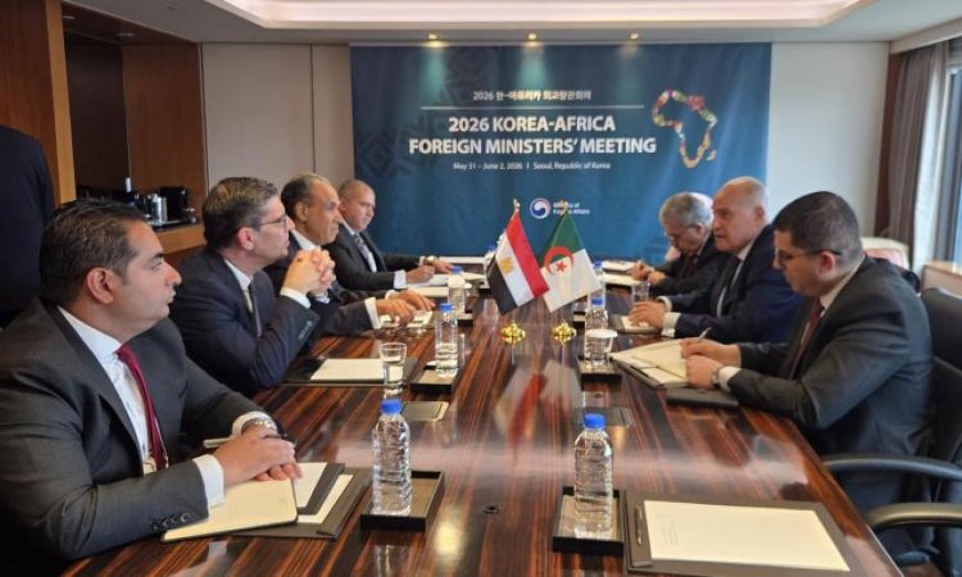 وزير الخارجية يبحث مع نظيره الجزائري سبل تعزيز التعاون الثنائي ومناقشة التطورات الإقليمية الهامة