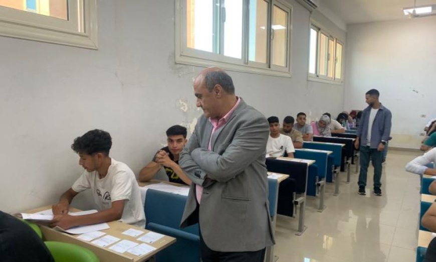 رئيس جامعة القاهرة التكنولوجية يؤكد أهمية توفير بيئة امتحانات منضبطة ومتميزة