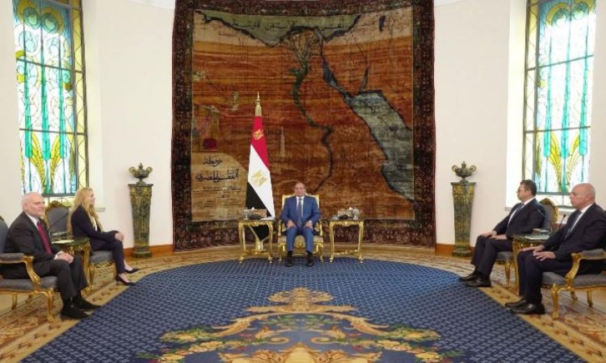 الرئيس السيسي يؤكد ضرورة التسوية العادلة والشاملة للقضية الفلسطينية