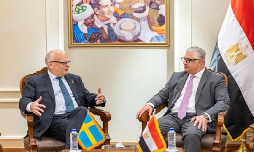 رئيس هيئة قناة السويس يعقد اجتماعًا مثيرًا مع السفير السويدي لدعم التعاون الاقتصادي بالقاهرة