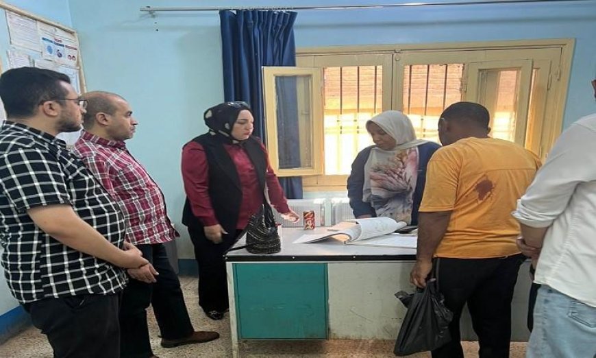 وكيل الصحة في سوهاج تتابع تقدم العمل في مستشفى المنشاة المركزي