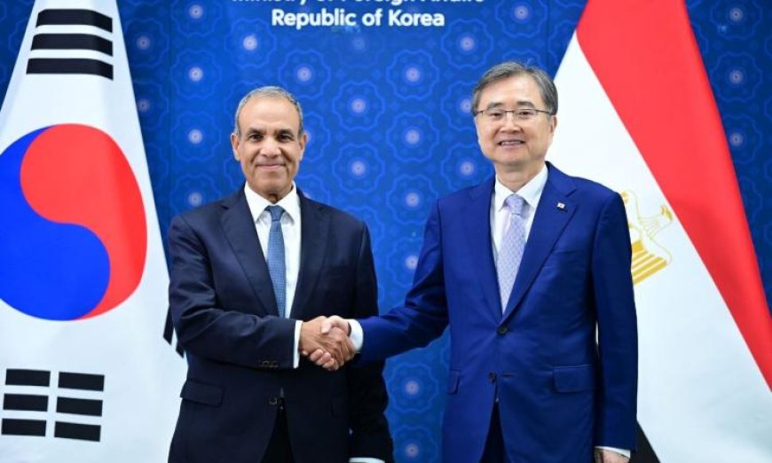 الجولة الأولى من الحوار الاستراتيجي بين مصر وكوريا الجنوبية تشهد خطوات جديدة في العلاقات الثنائية