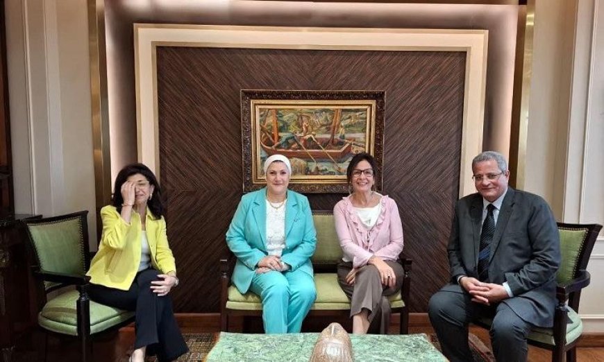 وزيرة الثقافة ورئيسة المجلس القومي للطفولة والأمومة تتعاونان لتعزيز جهود حماية حقوق الأطفال والنساء