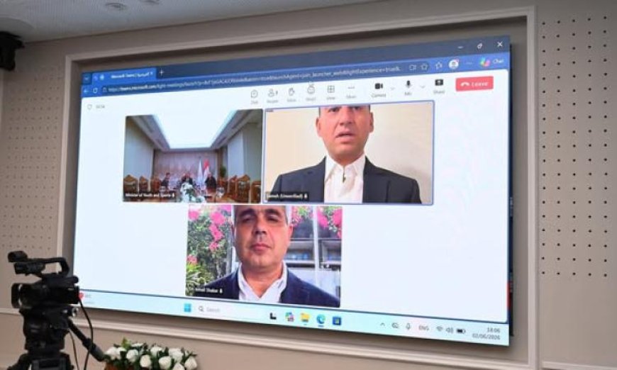 وزير الشباب يجتمع بالفارس الدولي سامح الدهان بحضور رئيس اتحاد الفروسية لتعزيز الرياضات التفاعلية
