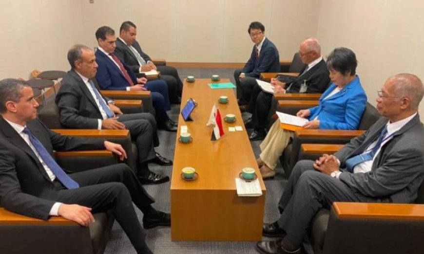 عبد العاطي يجتمع مع المبعوثة الخاصة لرئيس الوزراء الياباني استعدادا لمؤتمر المياه 2026