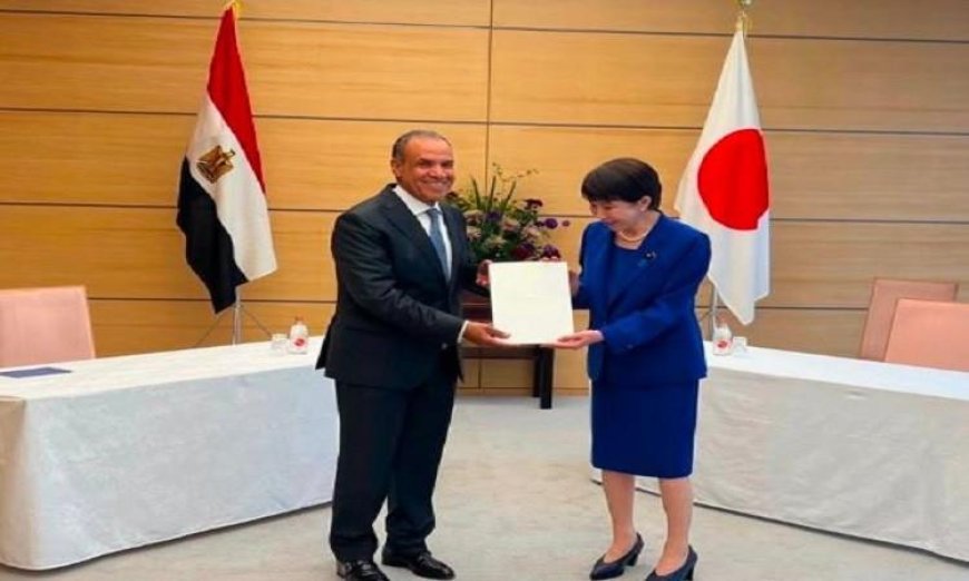 وزير الخارجية يناقش مع رئيسة وزراء اليابان سبل تعزيز العلاقات الثنائية بين البلدين
