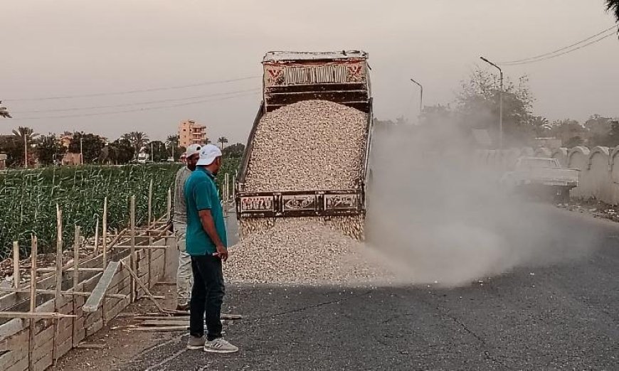 محافظة الجيزة تعلن عن بناء سور خرساني على ترعة المريوطية للحد من الحوادث المرورية