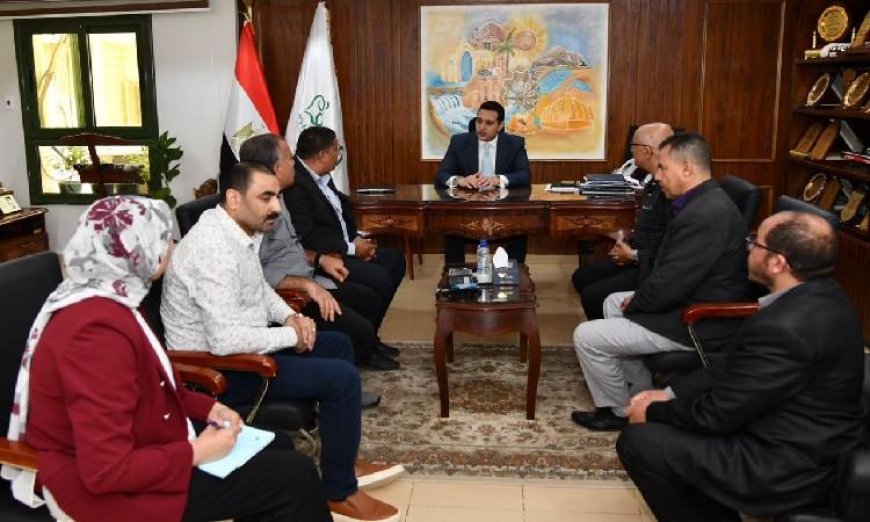 نائب محافظ الفيوم يتفقد مشروع تطوير المدرسة الفندقية بسنورس ويعد بحلول فورية
