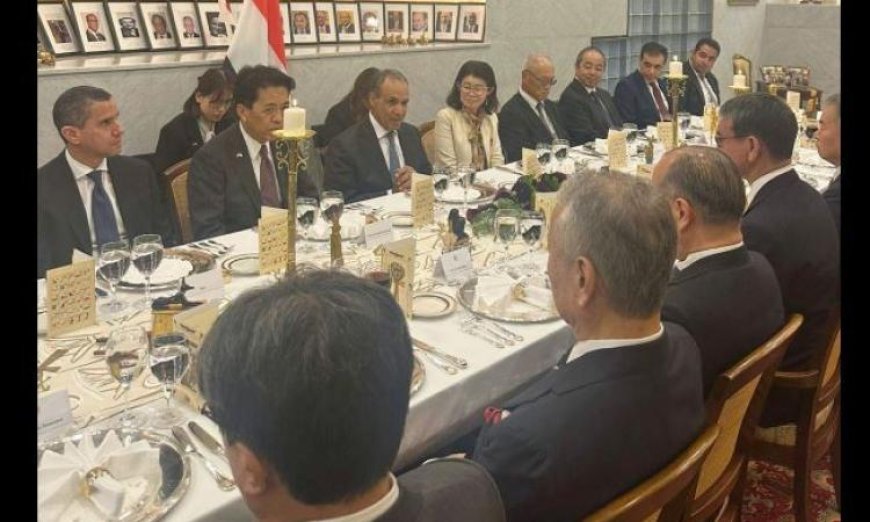 وزير الخارجية يجرى محادثات هامة مع وزراء ومسؤولين رفيعي المستوى في اليابان