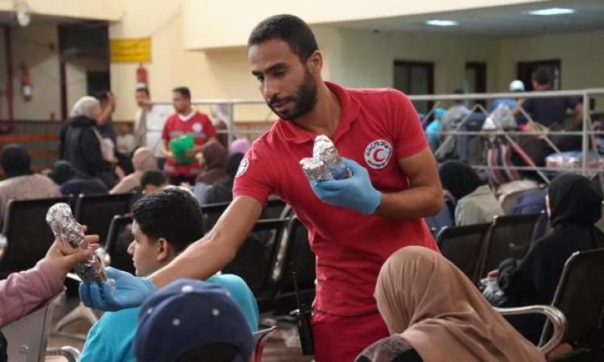 الهلال الأحمر المصري يعلن عن وصول الدفعة 46 من المصابين الفلسطينيين إلى مستشفيات القاهرة