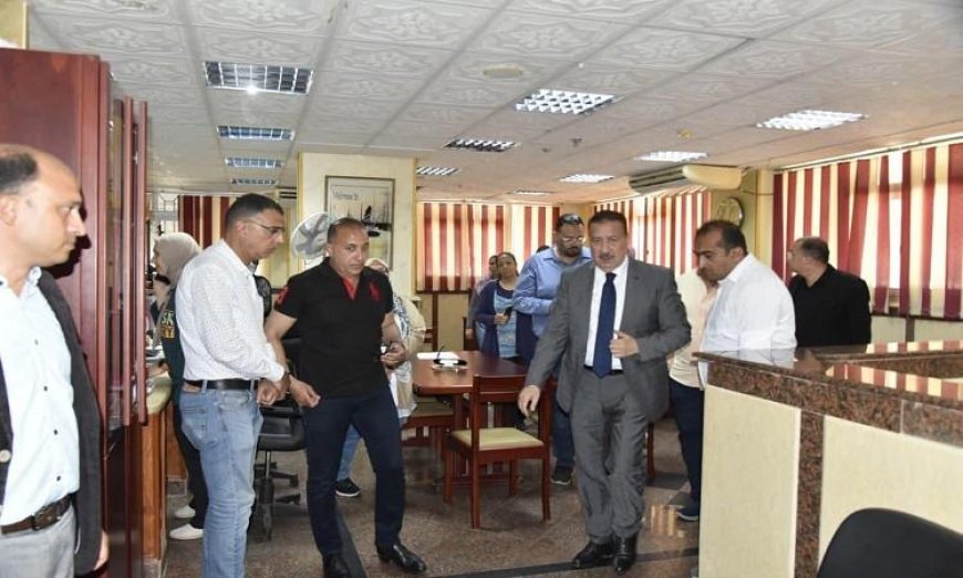 محافظ بورسعيد يزور المراكز التكنولوجية في أحياء العرب والزهور والشرق لتعزيز الخدمات التقنية