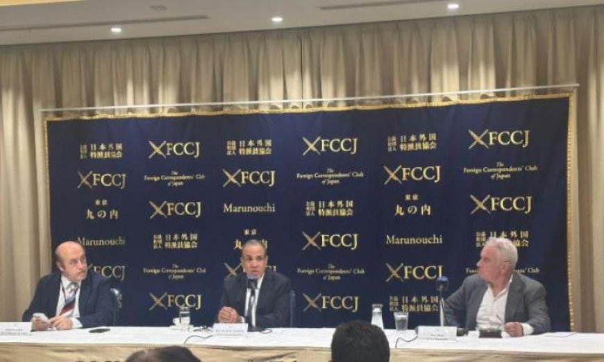 عبد العاطي يكشف موقف مصر من الأزمات الإقليمية خلال لقائه مع المراسلين اليابانيين