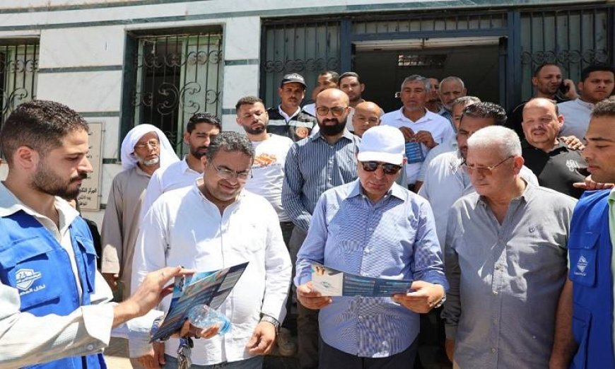 محافظ المنيا يراقب تقدم الخدمات الرقمية في المركز التكنولوجي بمطاي