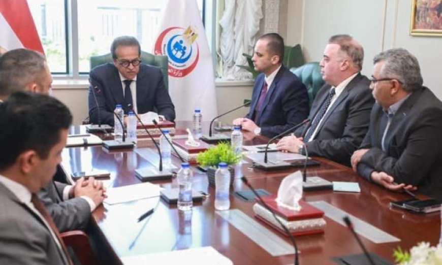 وزير الصحة يتعاون مع شركتي STM وRVG لتعزيز المشاريع القومية