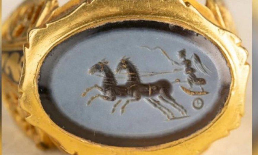 اكتشاف مذهل خاتم ذهبي يعود إلى 1729 عامًا في موقع أثري