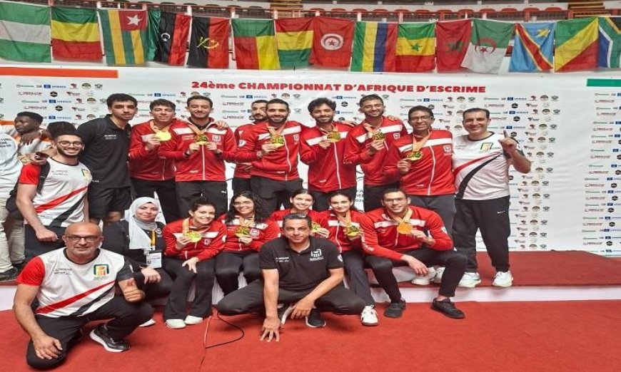 مصر تحقق إنجازًا تاريخيًا برفع رصيدها إلى 16 ميدالية بعد الفوز بـ 3 ذهبيات في بطولة أفريقيا للسلاح