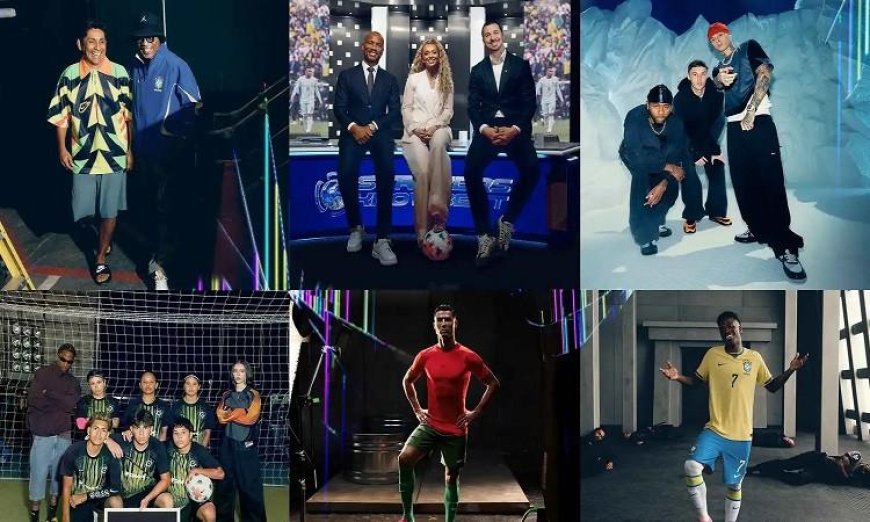 رونالدو وكيم كاردشيان وهالاند ومبابي يتألقون في إعلان أسطوري يحفز حماس كأس العالم