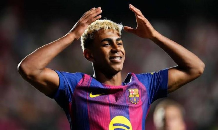 لامين يامال يتوج بلقب أفضل لاعب في الدوري الإسباني لهذا العام