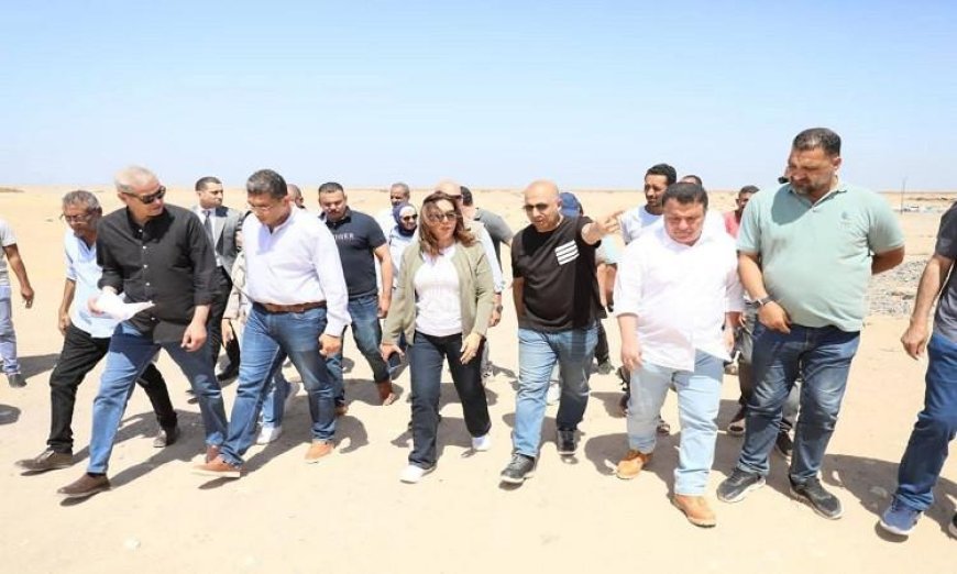 زيارة وزيرة التنمية المحلية والبيئة لمحافظة البحر الأحمر لتعزيز التنمية المستدامة