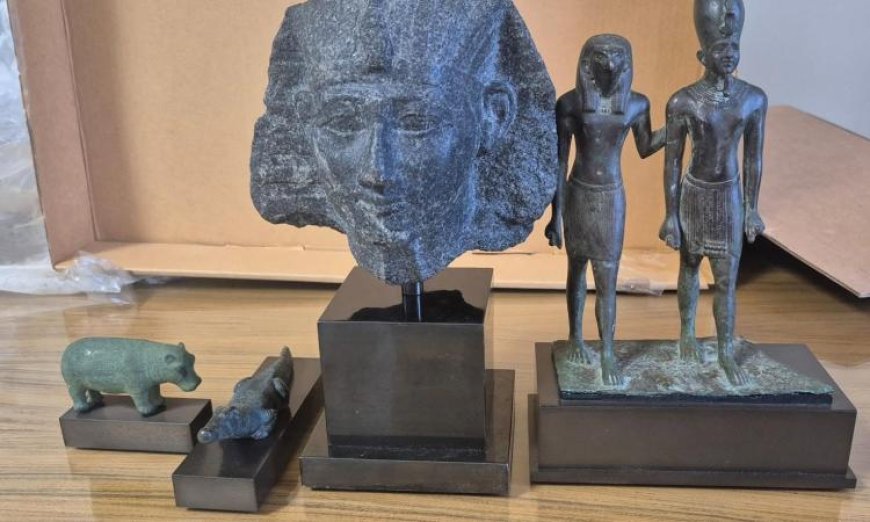 مصر تستعيد أربع قطع أثرية فريدة من أمريكا لتعزيز تراثها الثقافي