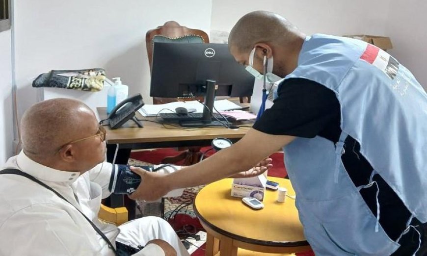 الصحة تقدم أكثر من 30 ألف خدمة طبية لزوّار الحج في العيادات بالأراضي المقدسة